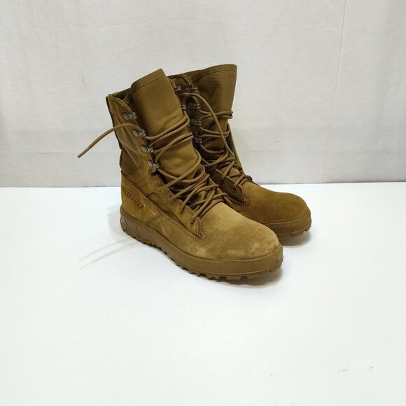 Belleville C290 Ultralight Combat Training Boot Sz 7R Vibram Outsole Coyote Brow - Picture 2 of 9